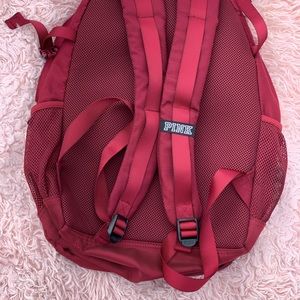 Pink backpack